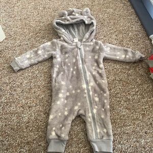 0-3 month Cat & Jack Fleece Onesie